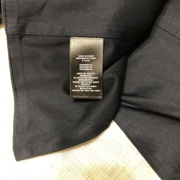 Aritzia Babaton Element Tube Top Size 8 Linen Blend Twill  Minimalist Quiet Luxe - Picture 9 of 13